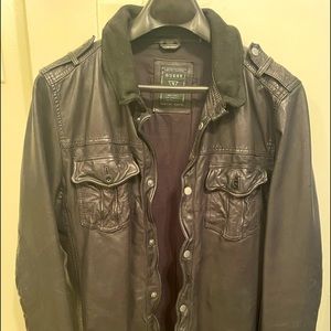 Leather jacket by Guess